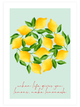 Make Lemonade - Art Print